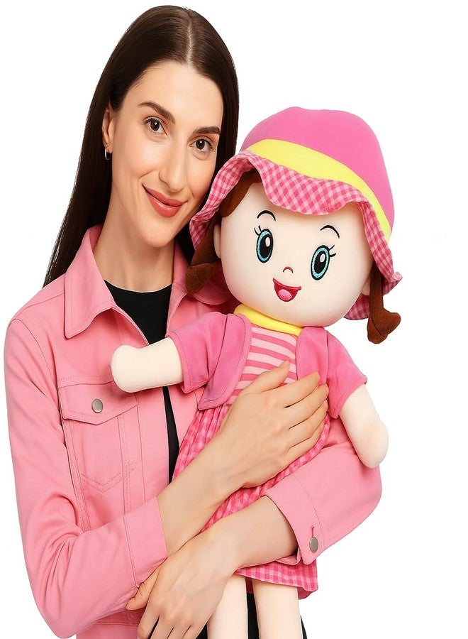 Fun4you Soft Doll Toy Gift for Girls | Winky Plush Doll 60 CM | Big Size Stuffed Toy for Kids & Toddlers | Cute Cuddly Companion for Play, Nursery & Decor | Gift for Him & Her | Birthday Present - Image 1